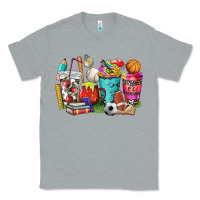 Heather Grey p.e. teacher coffee cups Classic Tee - NancyCooperArtShop