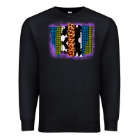 Black Purple Glitter Western Farm Life Brush Strokes Premium Sweatshirt - Bettercallsaul