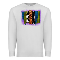 Dove Grey Purple Glitter Western Farm Life Brush Strokes Premium Sweatshirt - Bettercallsaul