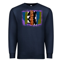 Navy Purple Glitter Western Farm Life Brush Strokes Premium Sweatshirt - Bettercallsaul