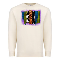 Sandshell Purple Glitter Western Farm Life Brush Strokes Premium Sweatshirt - Bettercallsaul