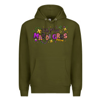 Army Green little miss mardi gras Premium Hoodie - texasbilliewilder