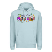 Blue Mist little miss mardi gras Premium Hoodie - texasbilliewilder