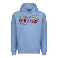 Colony Blue little miss mardi gras Premium Hoodie - texasbilliewilder