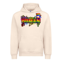 Sandshell We are all human Urban Hoodie - CowGirlArtShop