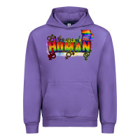 Tulip We are all human Urban Hoodie - CowGirlArtShop