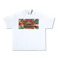 White bus driver school bus cowhide license plate Urban Heavy Tee - Artiststas