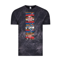 Cloud Black usa flag and western patterns  penwraps 1 Vintage Tee - Artiststas