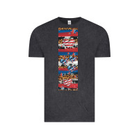 Vintage Black usa flag and western patterns  penwraps 1 Vintage Tee - Artiststas