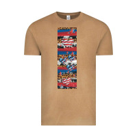 Vintage Camel usa flag and western patterns  penwraps 1 Vintage Tee - Artiststas