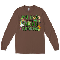 Chestnut my dog is my lucky charms Long Sleeve Tee - MaliasSmallBusiness