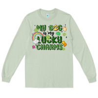 Matcha my dog is my lucky charms Long Sleeve Tee - MaliasSmallBusiness