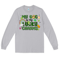 Moon Dust my dog is my lucky charms Long Sleeve Tee - MaliasSmallBusiness