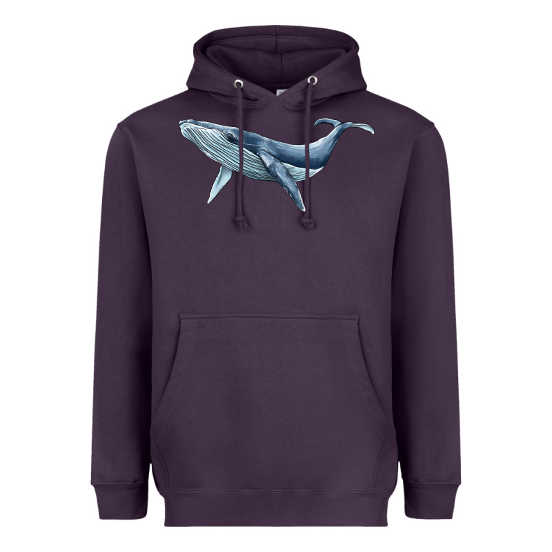 Humpback Whale Heavyweight Hoodie by BarkalooDesign | Teevron