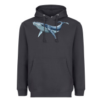 Smoke humpback whale Heavyweight Hoodie - BarkalooDesign