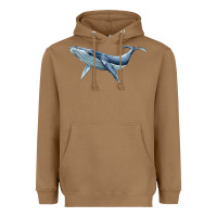 Toasted Coconut humpback whale Heavyweight Hoodie - BarkalooDesign