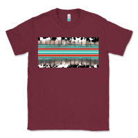 Burgundy western cowhide serape sunflower mama license plate Classic Tee - BarkalooDesign