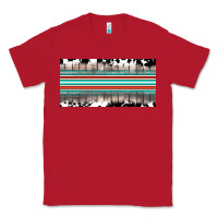 Red western cowhide serape sunflower mama license plate Classic Tee - BarkalooDesign