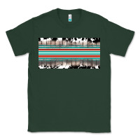 Sports Green western cowhide serape sunflower mama license plate Classic Tee - BarkalooDesign