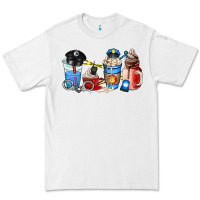 White police coffee cup Premium Tee - AdoDesignShop