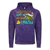 Cloud Purple splish splash your opinion is trash Vintage Hoodie - AdoDesignShop