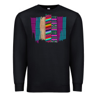 Black Western Farm Life Serape Brush Stroke Premium Sweatshirt - Bettercallsaul