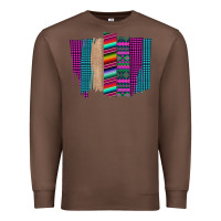 Chestnut Western Farm Life Serape Brush Stroke Premium Sweatshirt - Bettercallsaul