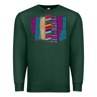 Sports Green Western Farm Life Serape Brush Stroke Premium Sweatshirt - Bettercallsaul