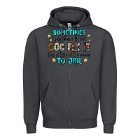 Smoke sometimes i just have to let god fix it cus if i f Zipper Hoodie - MaliasSmallBusiness