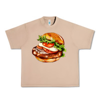 Burro American hamburger Urban Heavy Tee - AdoDesignShop