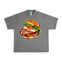 Tornado American hamburger Urban Heavy Tee - AdoDesignShop