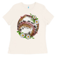 Bone baseball with patterns Ladies Tee - texasbilliewilder