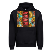 Black Mama Sunflower Urban Hoodie - CowGirlArtShop