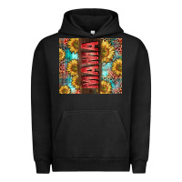 Pigment Black Mama Sunflower Urban Hoodie - CowGirlArtShop