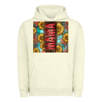 Pigment Pistachio Mama Sunflower Urban Hoodie - CowGirlArtShop