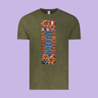 Usa Flag And Mom Penwraps Vintage Tee Designed By Artiststas