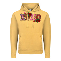Vintage Mustard xoxo highland cow Vintage Hoodie - RanaPortraitStore