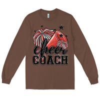 Chestnut cheer coach Long Sleeve Tee - MaliasSmallBusiness