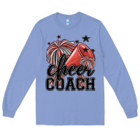 Colony Blue cheer coach Long Sleeve Tee - MaliasSmallBusiness