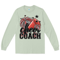Matcha cheer coach Long Sleeve Tee - MaliasSmallBusiness