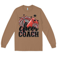 Toasted Coconut cheer coach Long Sleeve Tee - MaliasSmallBusiness