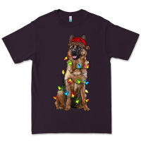 Christmas German Shepherd Premium Tee | Teevron