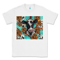 White western black and white cow Classic Tee - BarkalooDesign