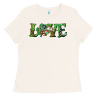Bone love with shamrock Ladies Tee - RanaPortraitStore