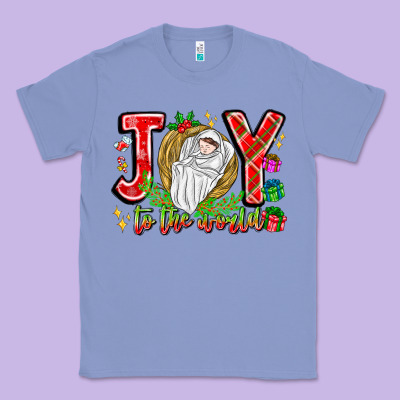 Joy To The World Classic Tee Designed By Cowhidedigitalart