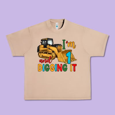 I'm 1 And Digging It Urban Heavy Tee Designed By Artiststas