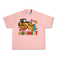 Salmon i'm 1 and digging it Urban Heavy Tee - Artiststas