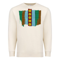 Sandshell Western Sunflower Farm Life Brush Strokes Premium Sweatshirt - Bettercallsaul