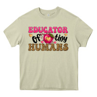 Mossy educator of tiny humans Heavy Core Tee - texasbilliewilder