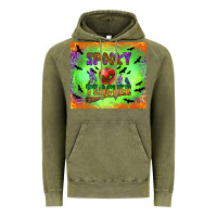 Vintage Olive spooky teacher Vintage Hoodie - BundleAndBundleShop